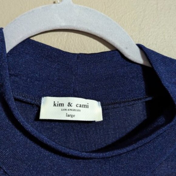 Kim & Cami L dark blue long sleeve - Picture 2 of 7